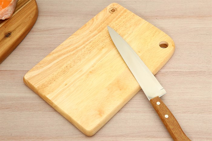 Thớt thái gỗ chữ nhật 28.5 x 20 cm Trường Sơn KA285 Màu Nâu